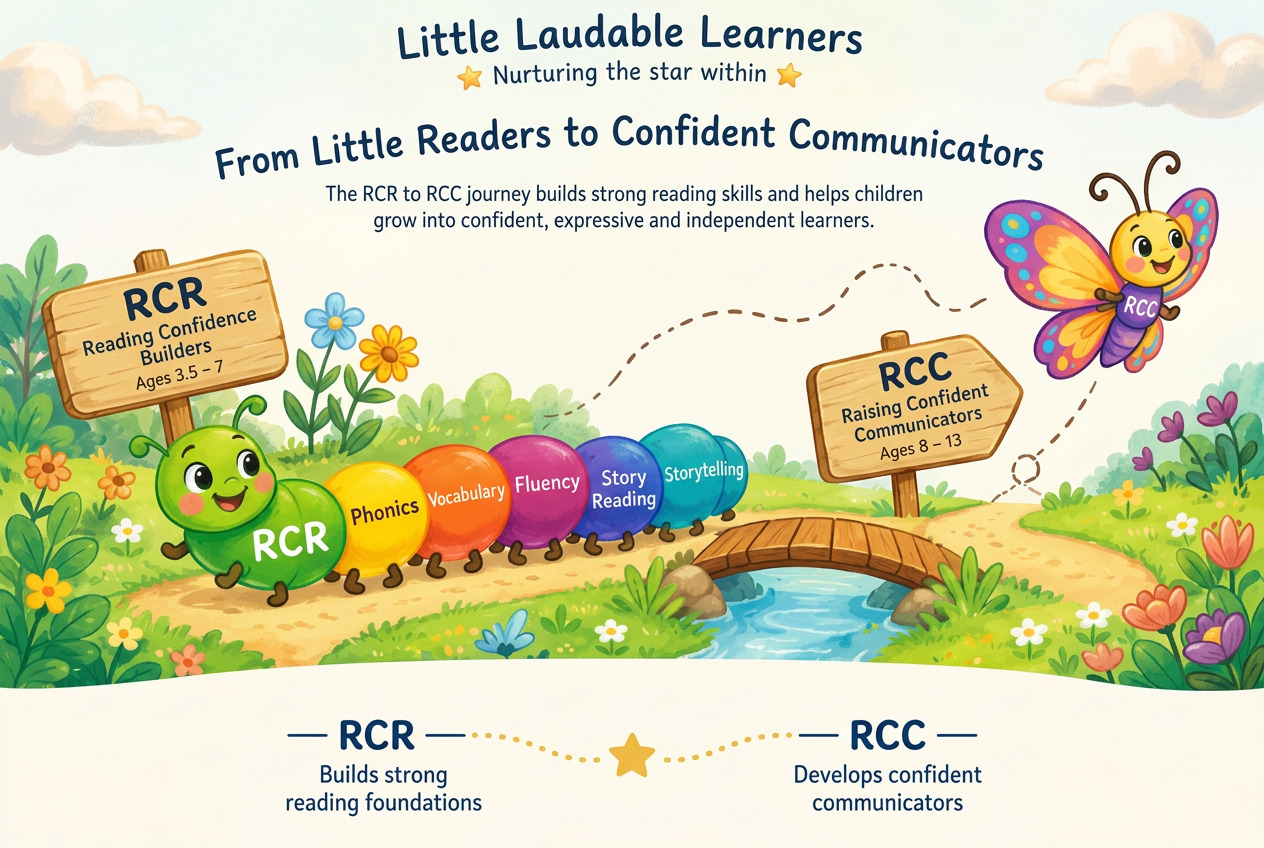 From little readers to confident communicators: RCR builds strong reading foundations and RCC develops confident communicators