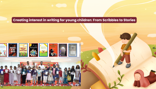 Home About Team Blog Admission Programs Video Gallery FAQs Advisory Board Contact B o o k A s s e s s m e n t Creating interest in writing for young children Published in: Articles Creating Interest in Writing for Young Children: From Scribbles to Stories